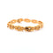 Bracelet Bracelet à maillons navette trois rangs en or jaune 18K 58 Facettes UN-0803
