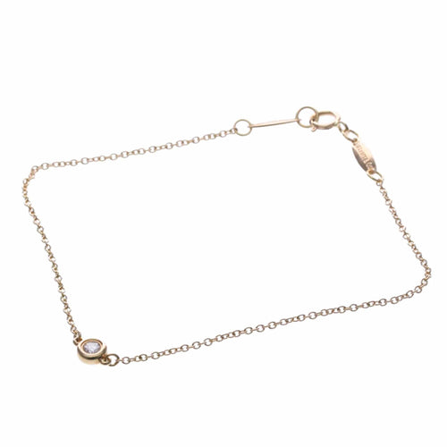 Bracelet Tiffany & Co. Elsa Peretti Diamonds by the Yard - Bracelet en or rose 18k avec diamant 58 Facettes bz7fzgs6lo