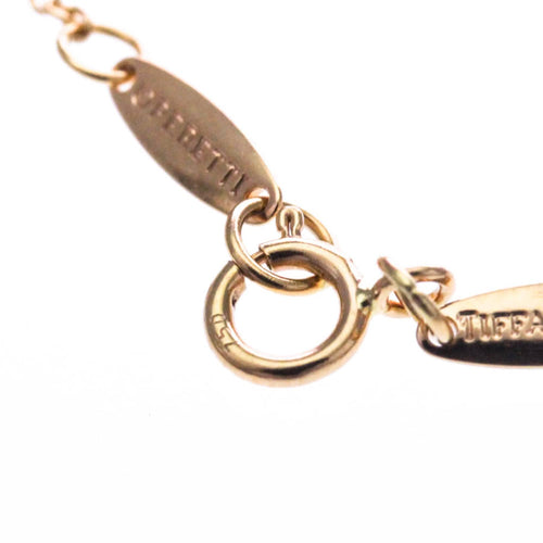 Bracelet Tiffany & Co. Elsa Peretti Diamonds by the Yard - Bracelet en or rose 18k avec diamant 58 Facettes bz7fzgs6lo