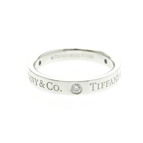 Bague Tiffany & Co. Flat Platinum 58 Facettes x23wegfe6t