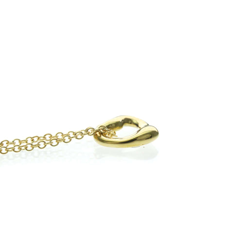 Collier Tiffany & Co. Elsa Peretti - Collier pendentif Open Heart en or jaune 18 ct 58 Facettes u8dc0eo9e6