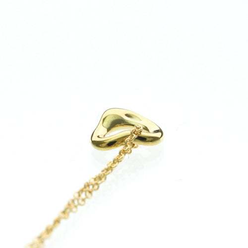 Collier Tiffany & Co. Elsa Peretti - Collier pendentif Open Heart en or jaune 18 ct 58 Facettes u8dc0eo9e6