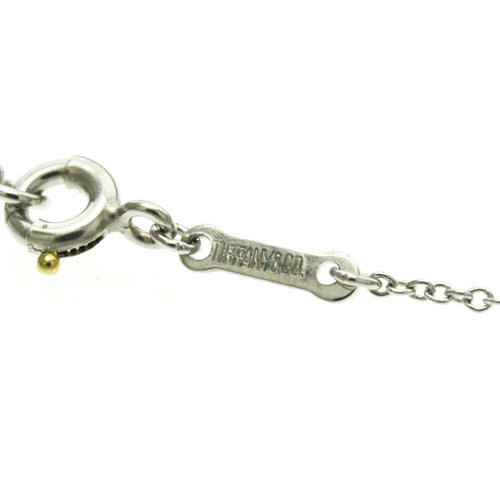 Collier Tiffany & Co. Elsa Peretti - Collier Open Heart en platine 58 Facettes kr1fyh8nv5