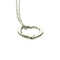 Collier Tiffany & Co. Elsa Peretti Open Heart - Collier pendentif en platine 58 Facettes kr1fyh8nv5