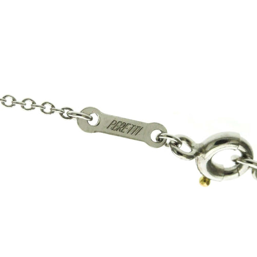 Collier Tiffany & Co. Elsa Peretti - Collier Open Heart en platine 58 Facettes kr1fyh8nv5