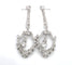 Boucles d'oreilles Boucles d'oreilles Art déco en or blanc 18 ct avec diamants 58 Facettes 90/26 A
