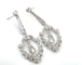 Boucles d'oreilles Boucles d'oreilles Art déco en or blanc 18 ct avec diamants 58 Facettes 90/26 A