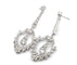 Boucles d'oreilles Boucles d'oreilles Art déco en or blanc 18 ct avec diamants 58 Facettes 90/26 A