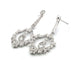 Boucles d'oreilles Boucles d'oreilles Art déco en or blanc 18 ct avec diamants 58 Facettes 90/26 A