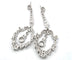 Boucles d'oreilles Boucles d'oreilles Art déco en or blanc 18 ct avec diamants 58 Facettes 90/26 A