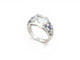 Bague 52 Mauboussin Nuit d'Amour - Bague en or blanc et aigue-marine, diamants et saphirs 58 Facettes 274240