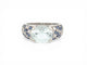 Bague 52 Mauboussin Nuit d'Amour - Bague en or blanc et aigue-marine, diamants et saphirs 58 Facettes 274240