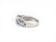 Bague 52 Mauboussin Nuit d'Amour - Bague en or blanc et aigue-marine, diamants et saphirs 58 Facettes 274240
