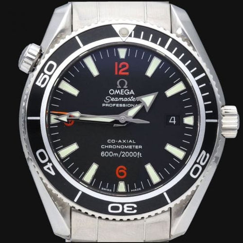 Montre Omega Seamaster Planet Ocean - Montre homme automatique en acier 42 mm 58 Facettes MT46267