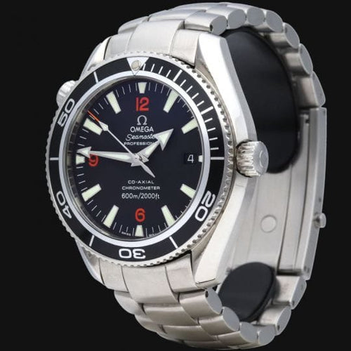 Montre Omega Seamaster Planet Ocean - Montre homme automatique en acier 42 mm 58 Facettes MT46267
