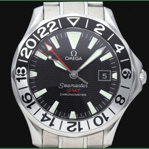 Montre Omega Montre Seamaster Diver 300M Gmt 50Th Anniversary 58 Facettes MT46341