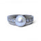 Bague 57 Bague Art déco en platine ornée d’une perle naturelle et diamants 58 Facettes