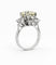 Bague 53 Bague en or blanc 18 carats sertie de diamants naturels 58 Facettes Dj