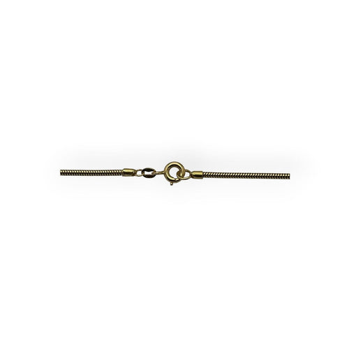 Collier Chaîne maille serpent en or jaune 18K 47 cm 58 Facettes 149066628