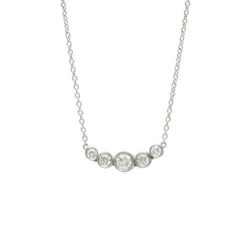 Pendentif Tiffany & Co. Jazz - Pendentif en platine et diamants 58 Facettes e66rsmihb7