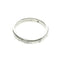 Bague 52 Tiffany & Co. Notes - Alliance en platine et diamants 58 Facettes sbraw0qprv
