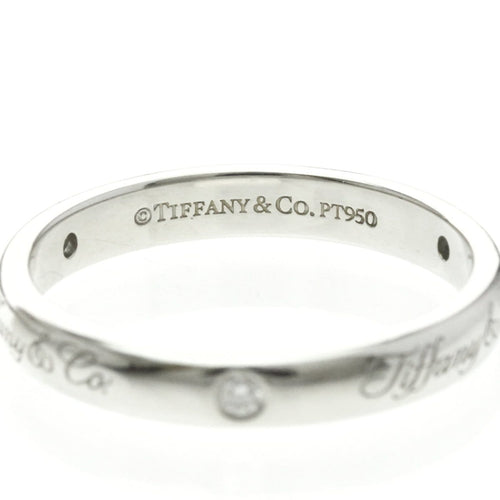 Bague 52 Tiffany & Co. Notes - Alliance en platine et diamants 58 Facettes sbraw0qprv