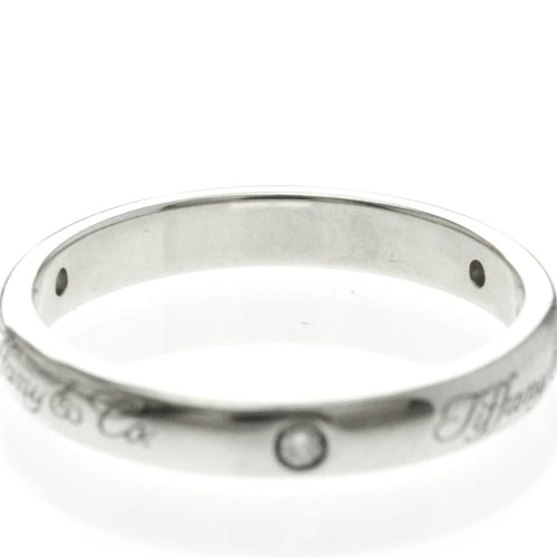 Bague 52 Tiffany & Co. Notes - Alliance en platine et diamants 58 Facettes sbraw0qprv
