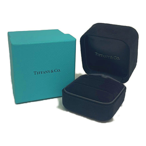 Bague 52 Tiffany & Co. Notes - Alliance en platine et diamants 58 Facettes sbraw0qprv
