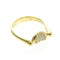 Bague 49 Tiffany & Co. Elsa Peretti Bean Band - Bague en or jaune et diamants 58 Facettes yfwzllbarj