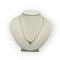 Collier Collier maille anglaise en or jaune, saphir et diamant 58 Facettes 149067745