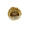 Bague 53 Bague fleur en or jaune 750‰ et rubis 58 Facettes 260027SP