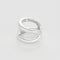 Bague 56 Hermès - Osmose - Grand Modèle- Bague en Argent 58 Facettes 58FC50