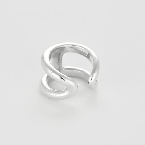 Bague 56 Hermès - Osmose - Grand Modèle- Bague en Argent 58 Facettes 58FC50