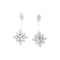Boucles d'oreilles Boucles d'oreilles, or blanc, diamants. 58 Facettes 35551
