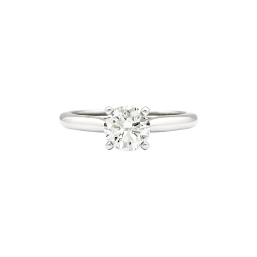 Bague 52 Bague Cartier, "1895", platine et diamant. 58 Facettes 35586