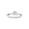 Bague 52 Bague Cartier, "1895", platine et diamant. 58 Facettes 35586
