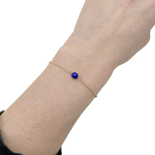 Bracelet Bracelet Piaget, "Possession", or rose, lapis-lazuli. 58 Facettes 35498