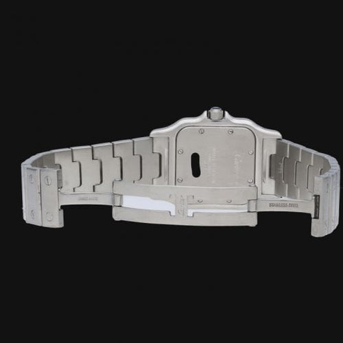 Montre Cartier Santos Galbée - Montre en acier (quartz) 58 Facettes MT46229