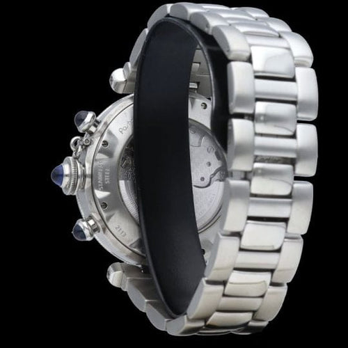Montre Cartier Pasha Seatimer - Montre automatique acier 38 mm 58 Facettes MT46241