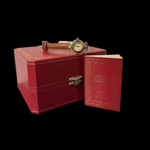 Montre Cartier Montre Colisée Vermeil 58 Facettes MT45997