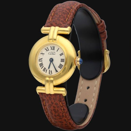 Montre Cartier Montre Colisée Vermeil 58 Facettes MT45997