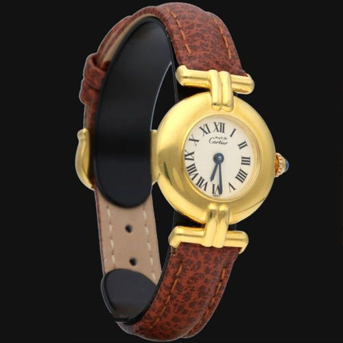 Montre Cartier Montre Colisée Vermeil 58 Facettes MT45997