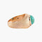 Bague 53 La Turquoise - Bague en or jaune 18 carats turquoise 58 Facettes BO/220078