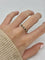 Bague 52 Demi-alliance - Bague en or jaune 18K avec saphirs et diamants 58 Facettes 1849