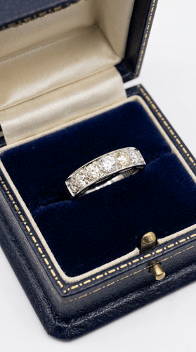 Bague 58 Bague en or blanc 18 ct avec diamants 58 Facettes 277/A 2026