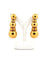 Boucles d'oreilles Boucheron - Boucles d’oreilles vintage en or jaune 18 carats 58 Facettes Bo