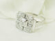 Bague 50 Bague Art déco en or blanc 18 carats et diamants taille ancienne 58 Facettes 33737