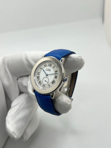 Montre Cartier Must de Cartier Ronde - Montre quartz en argent 925 33 mm 58 Facettes 1824