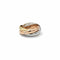 Bague 55 Cartier Trinity - Bague en or jaune, rose et blanc 18 carats et diamants 58 Facettes 1.0001455/2