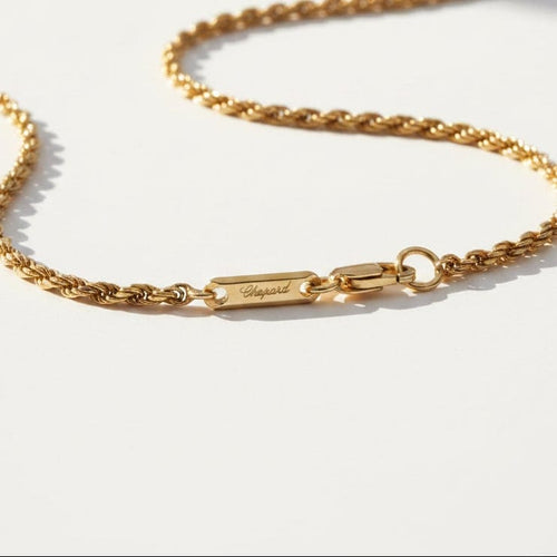 Collier Chopard Happy Diamond - Collier pendentif cœur en or jaune 18 carats et diamants 58 Facettes 1.0001457/1